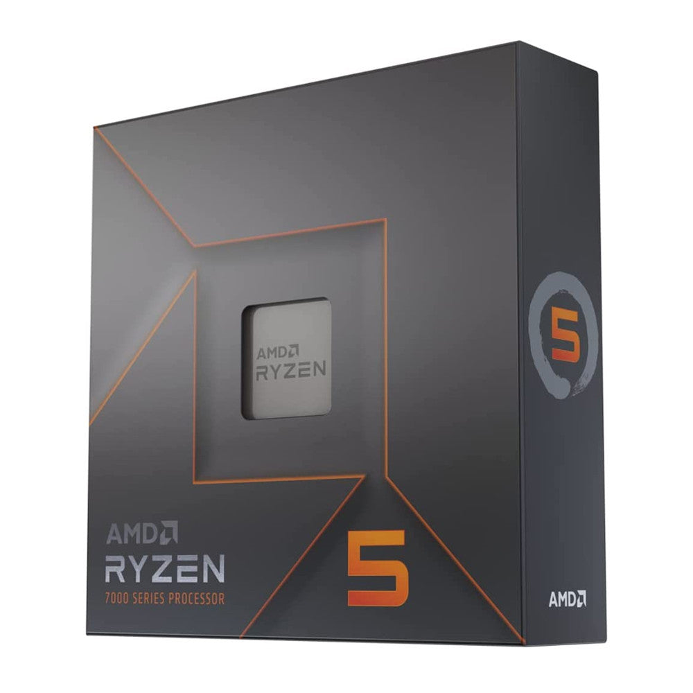 AMD Ryzen 5 7600X Processor (Zen 4) 6-Core 4.7GHz AM5 105W Desktop