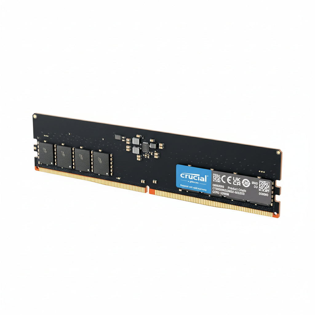 Crucial 16GB DDR5 5600 UDIMM Desktop Memory - CT16G56C46U5 – AAAWave