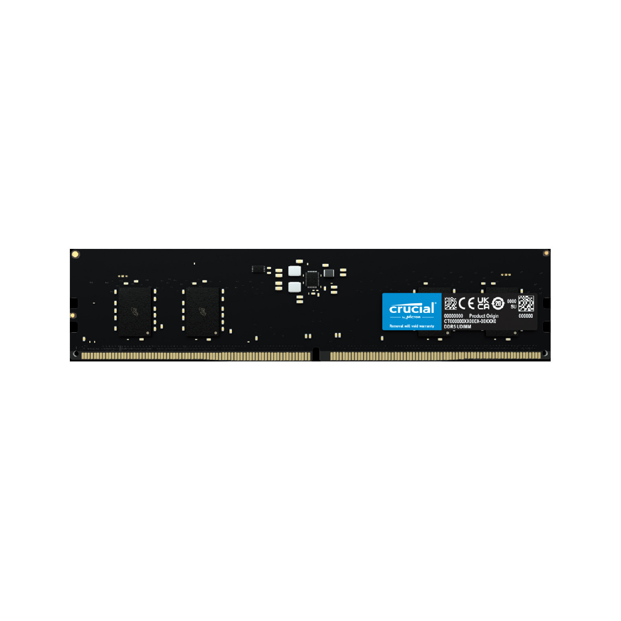 Crucial 8GB DDR5 4800 UDIMM Desktop Memory - CT8G48C40U5 – AAAWave