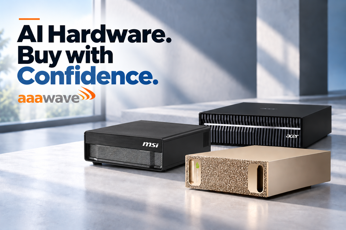 Why Buy AI Hardware from AAAWave? Choice, Availability & Confidence
