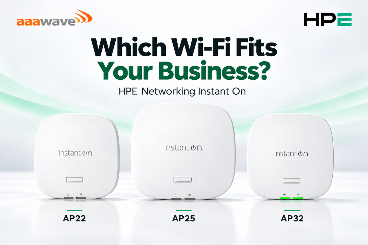 HPE Instant On AP22 vs AP25 vs AP32: Which Access Point Is Right for Your Business?