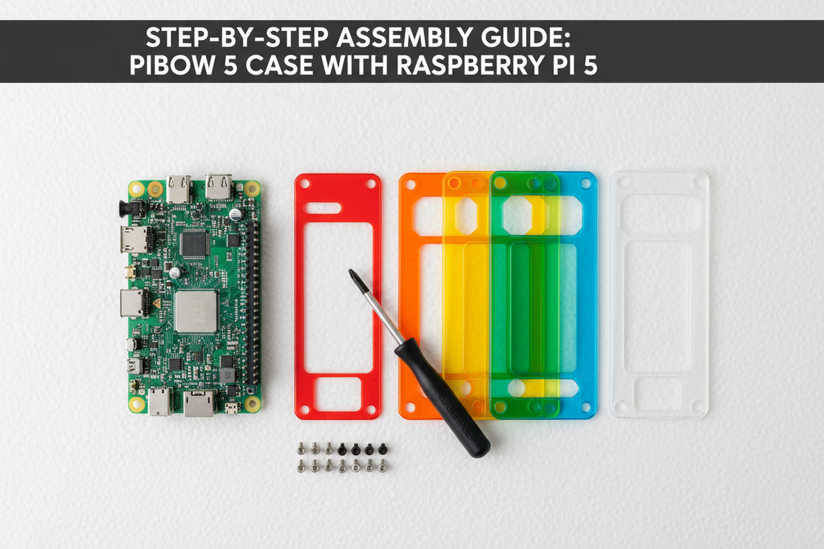 Step-by-Step Guide: Assembling the Pibow 5 with Raspberry Pi 5