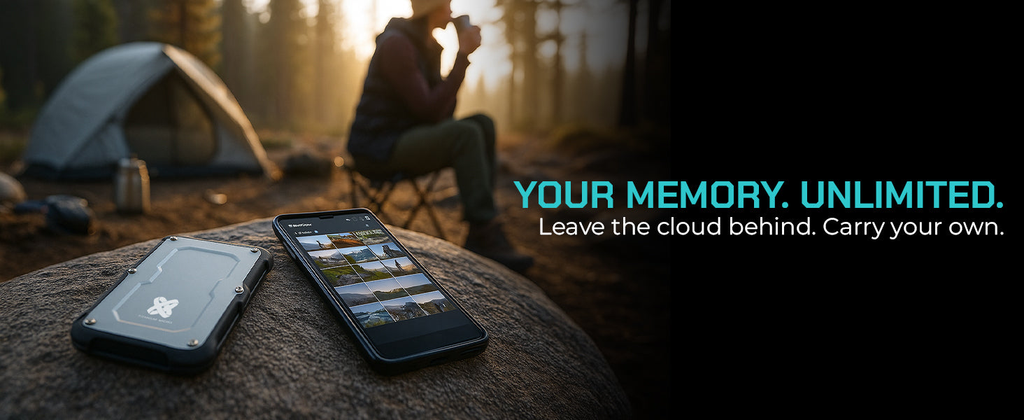 Titanium One Portable External SSD 500GB USB 3.2 Gen 2 IP66 Water/Dust/Shock Proof for PC Laptop Mac Android Game Console