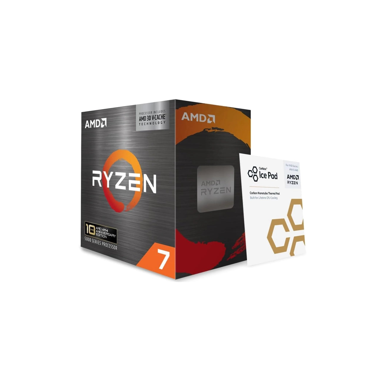 AMD Ryzen 7 5800X3D 8-Core Desktop CPU | 16-Thread | Up to 4.5GHz | 105W | 96MB | 100-100000651POF
