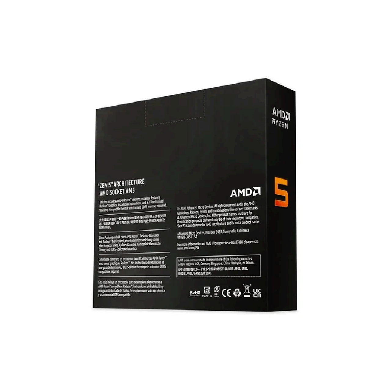 AMD Ryzen 5 9600X  Processor - 100-100001405WOF