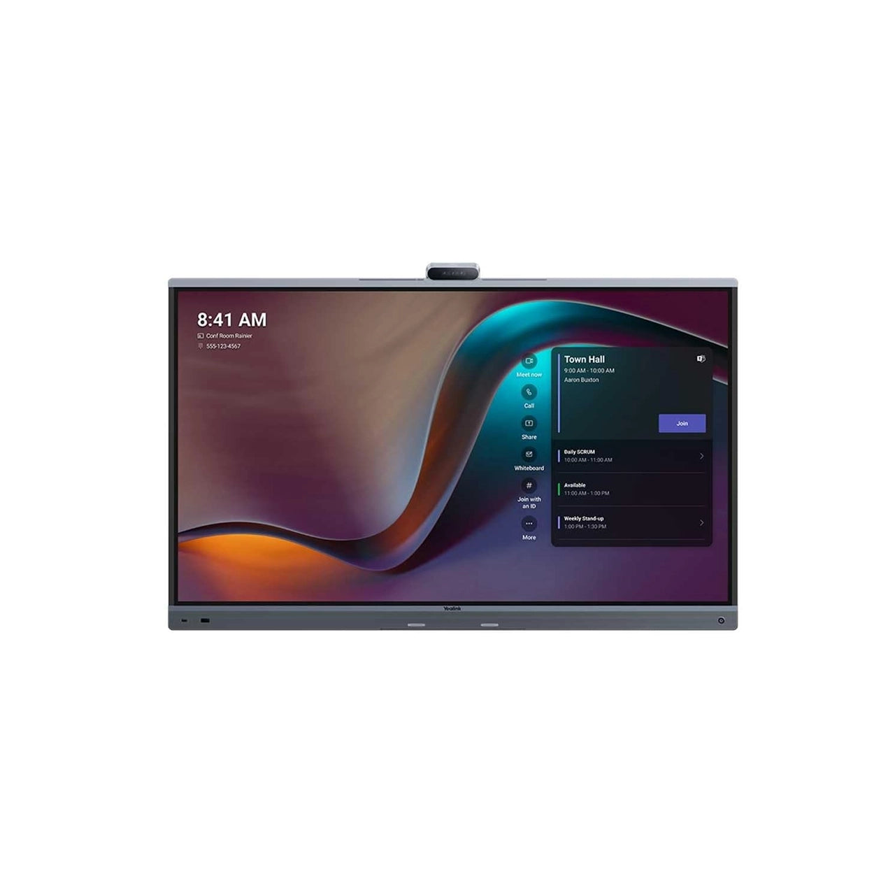Yealink MeetingBoard 65 Pro 65" Interactive Display | 4K UHD | Touchscreen | AI Video Conferencing | Whiteboard | 1203670