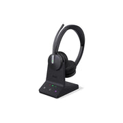 Yealink WH64 Dual UC Wireless Headset | DECT & Bluetooth | 32H Talk Time | Phone & Office Headset | 1208673