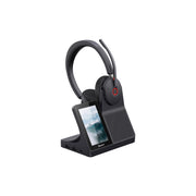 Yealink WH68 Workstation DECT Wireless Stereo Headset | UC Workstation | Hybrid ANC | Bluetooth & DECT | 1208738