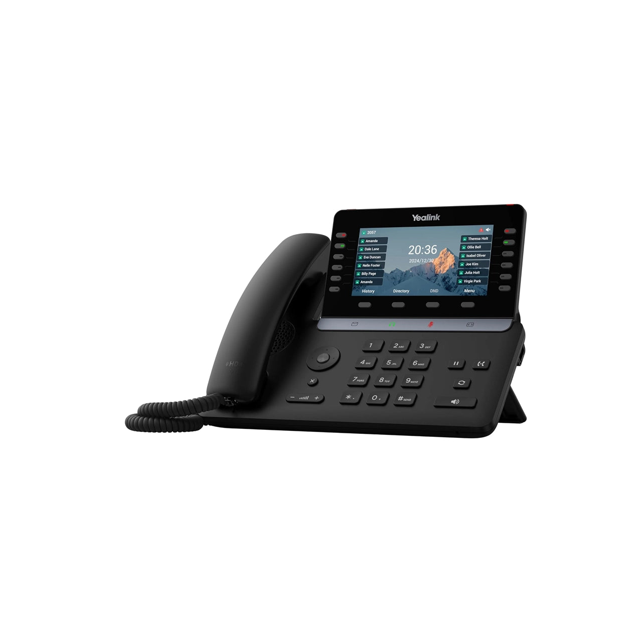 Yealink SIP-T85W Wi-Fi IP Phone | 16 SIP Accounts | 5.5" Color LCD | Dual-Port Gigabit Ethernet | 1301220