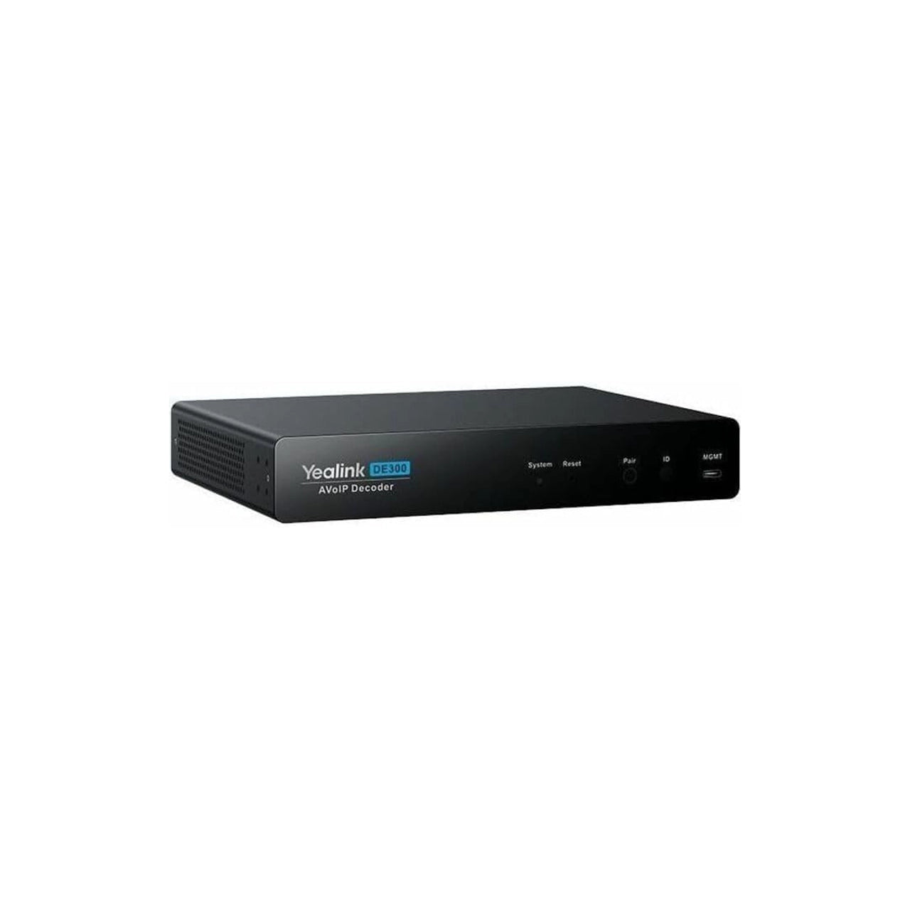 Yealink DE300 AVoIP Decoder | 4K@60Hz 4:4:4 | 16ms Ultra-Low Latency | 2x2 Video Matrix | PoE+ | 1303135