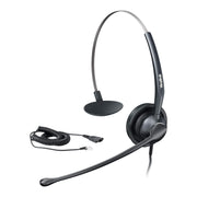 The Yealink YHS34 Mono is a lightweight, one-ear headset designed for clear communication, long-wearing comfort, and everyday professional use.