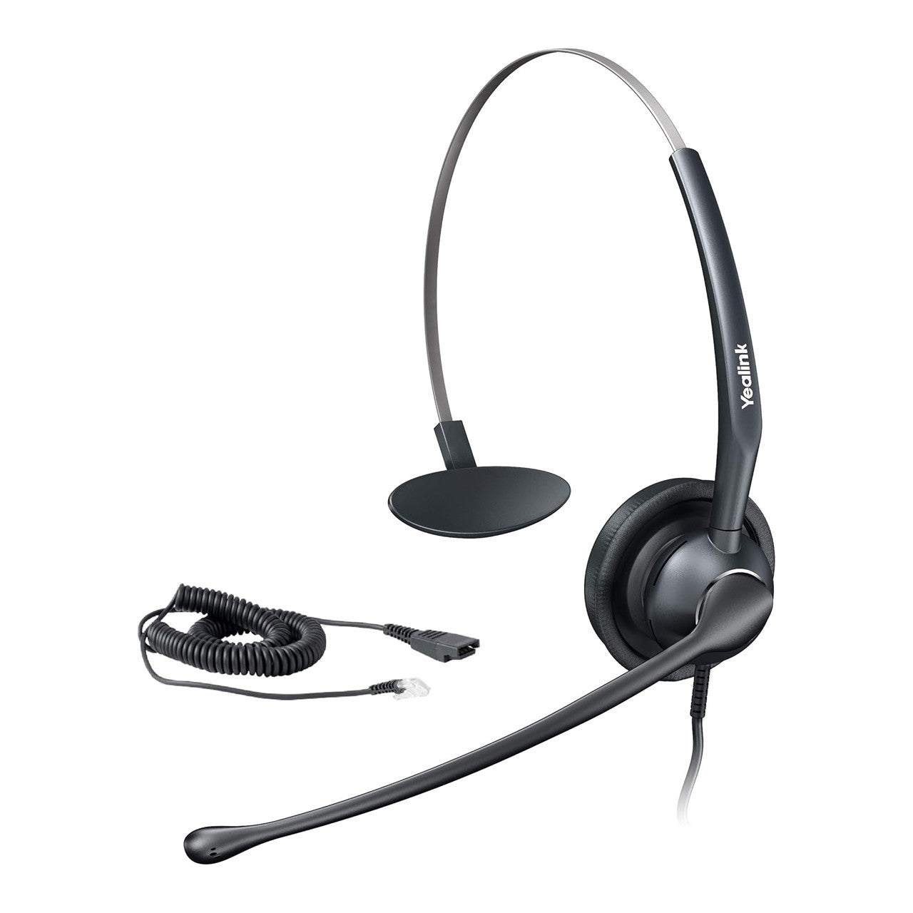 The Yealink YHS34 Mono is a lightweight, one-ear headset designed for clear communication, long-wearing comfort, and everyday professional use.