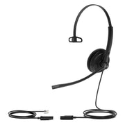 The Yealink YHS34-LITE-MONO Wideband Headset is a lightweight, one-ear headset designed for all-day comfort in office and call center environments.