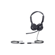 Yealink YHS36 E2 Dual Wired Headset | Quick Disconnect (QD) | Dual Ear | Noise-Canceling Microphone | 1308231