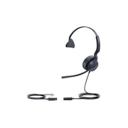 Yealink YHS36 E2 Mono Wired Headset | Quick Disconnect | Single-Ear Headset | UC Office Headset | 1308232