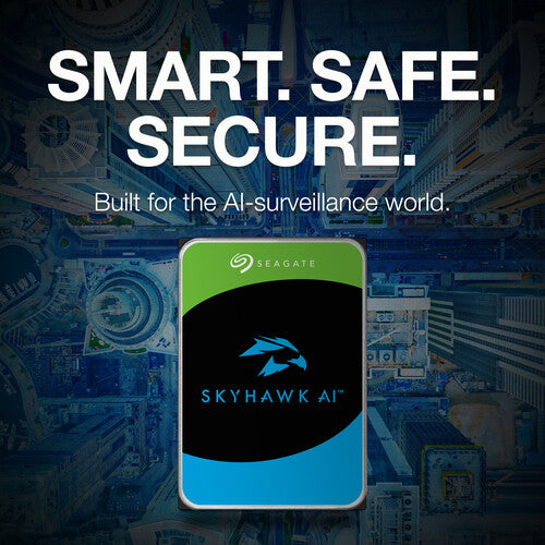 Seagate Skyhawk AI Video Internal Hard Drive HDD 3.5 Inch - 10TB - ST10000VE001