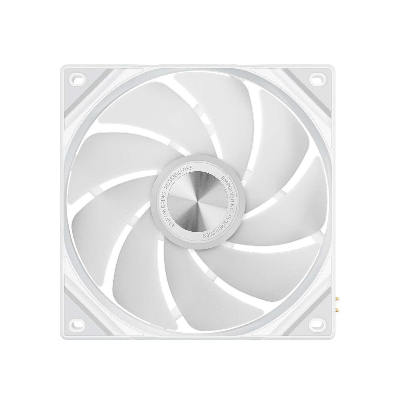 TRYX ROTA SL ARGB 120mm |1850 rpm| Contact Point Transmission | Magnetic Cable Connecter Case Fan | 3-Pieces (White) - F-R120A-AM3M-G0W