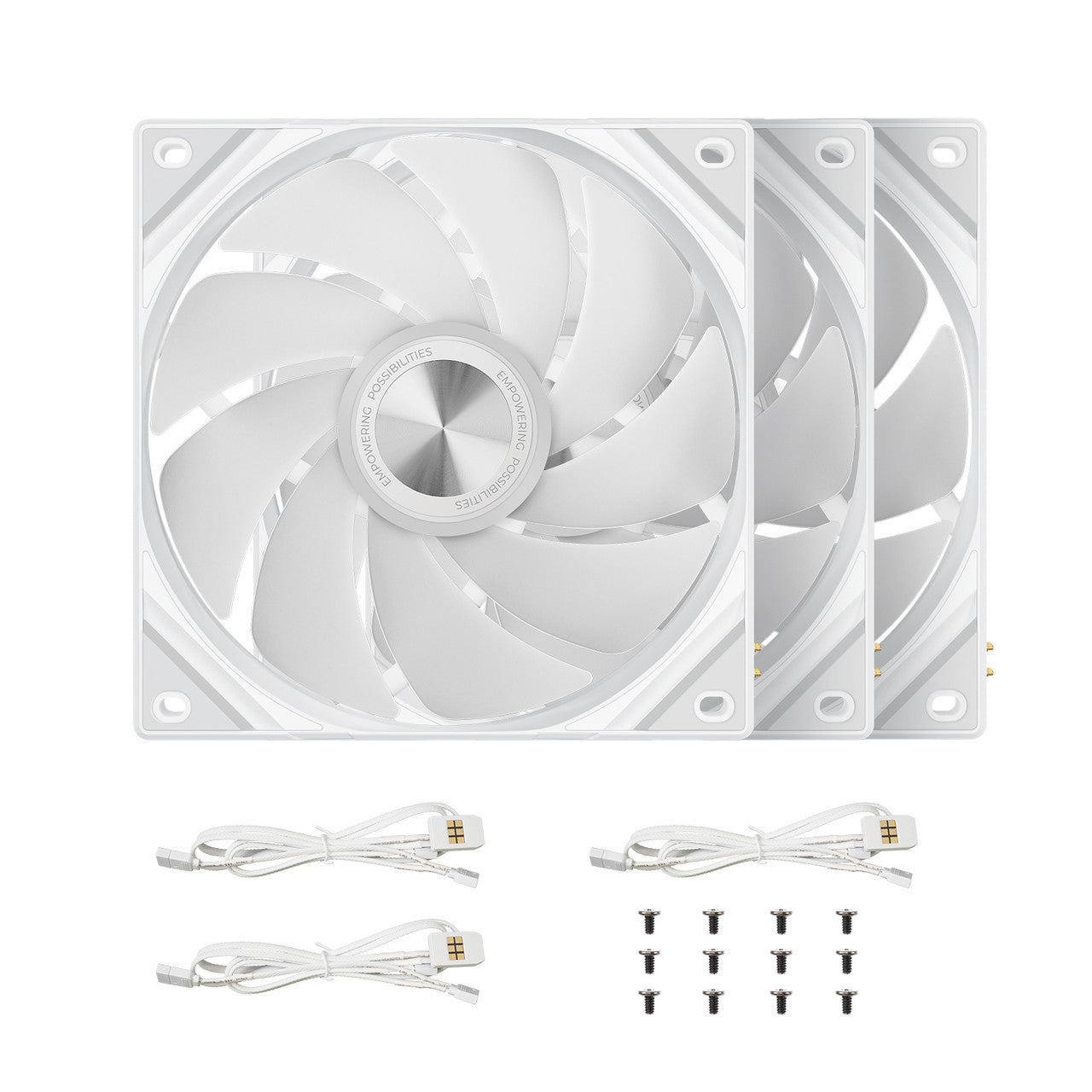 TRYX ROTA SL ARGB 120mm Case Fan White - F-R120A-AM3M-G0W (3