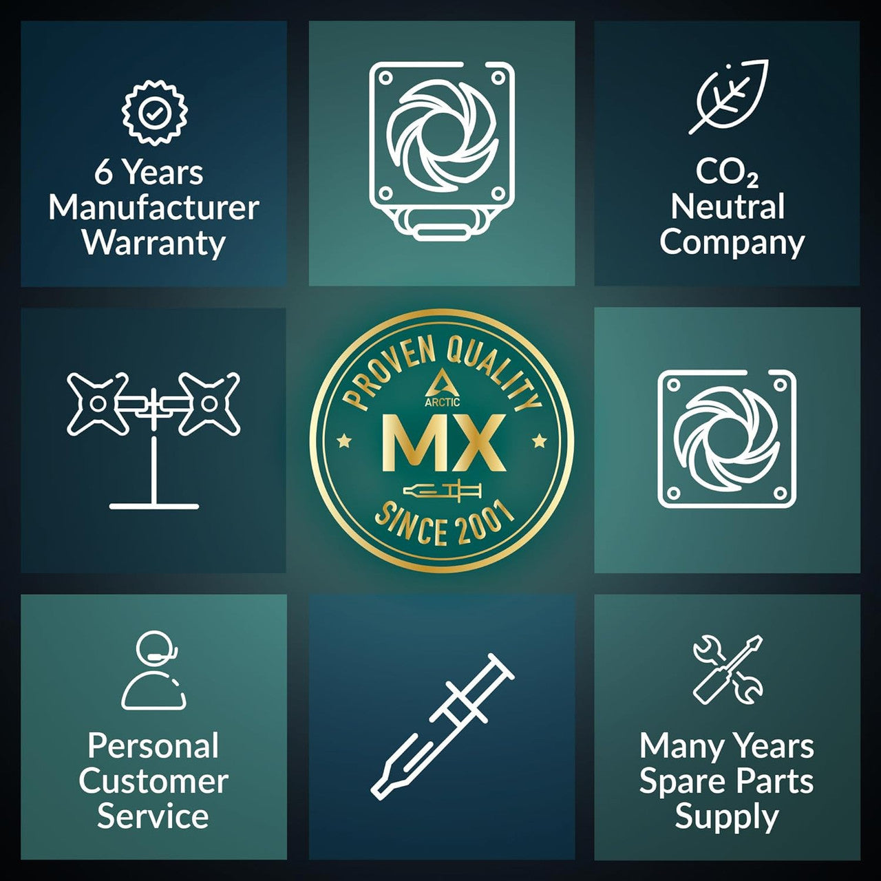 Trusted Arctic quality offers reliable, professional-grade thermal results.