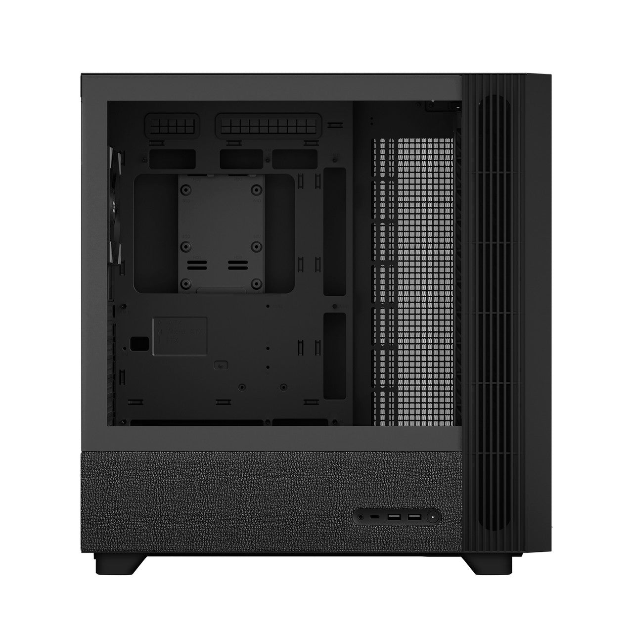 TRYX FLOVA F50 Mid-Tower ATX Case (Black) C-F500F-FM1E-G0K