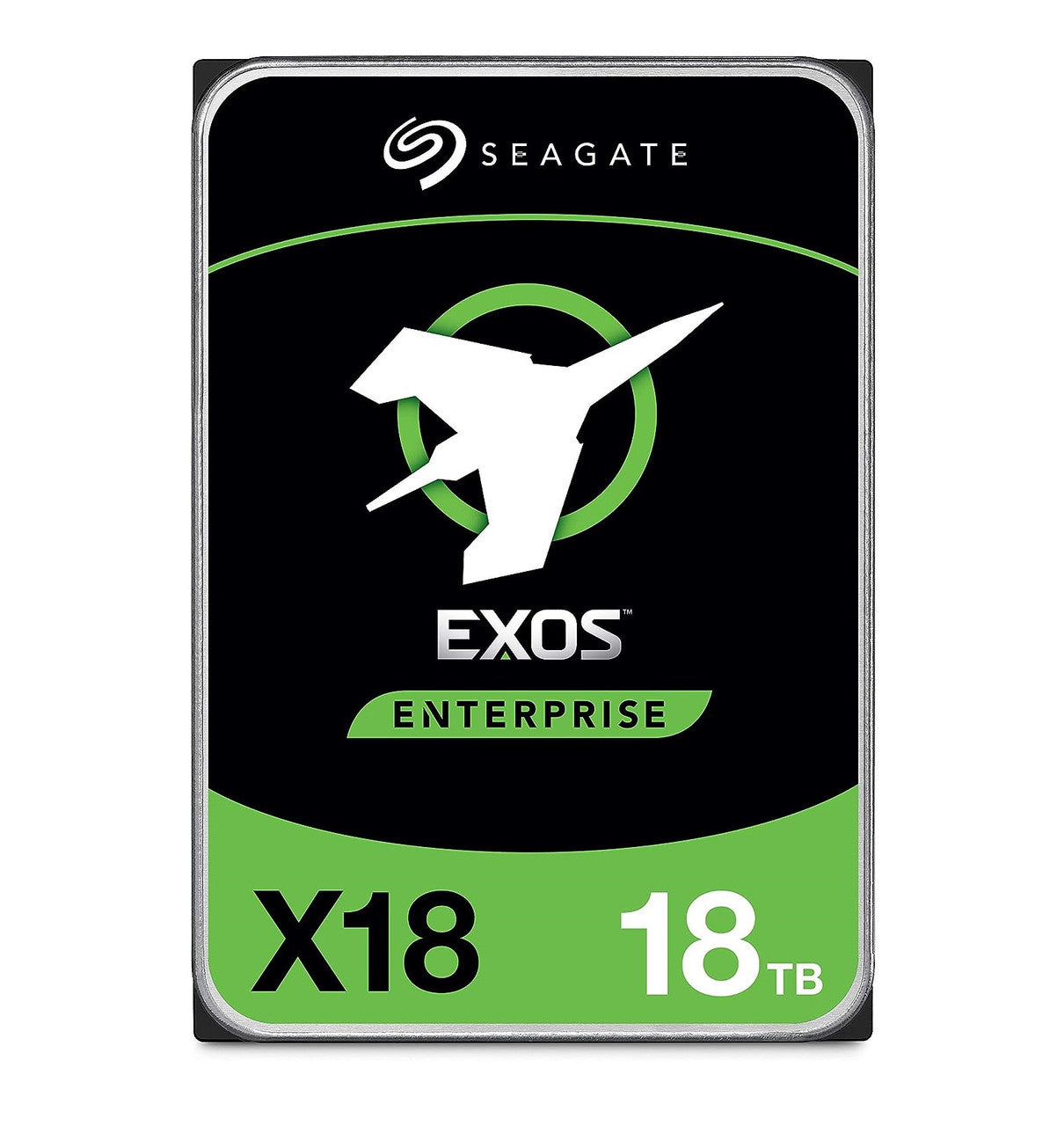 Seagate Exos X18 18 TB Enterprise HDD 7200RPM SATA 256MB Cache 3.5" ST18000NM000J - (Pack of 2)