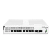 HPE Networking Instant On 1930 8-Port PoE Gb Ethernet 8xGE PoE (124W), 2X 1G SFP, L2+ Smart Switch US Cord | JL681A#ABA