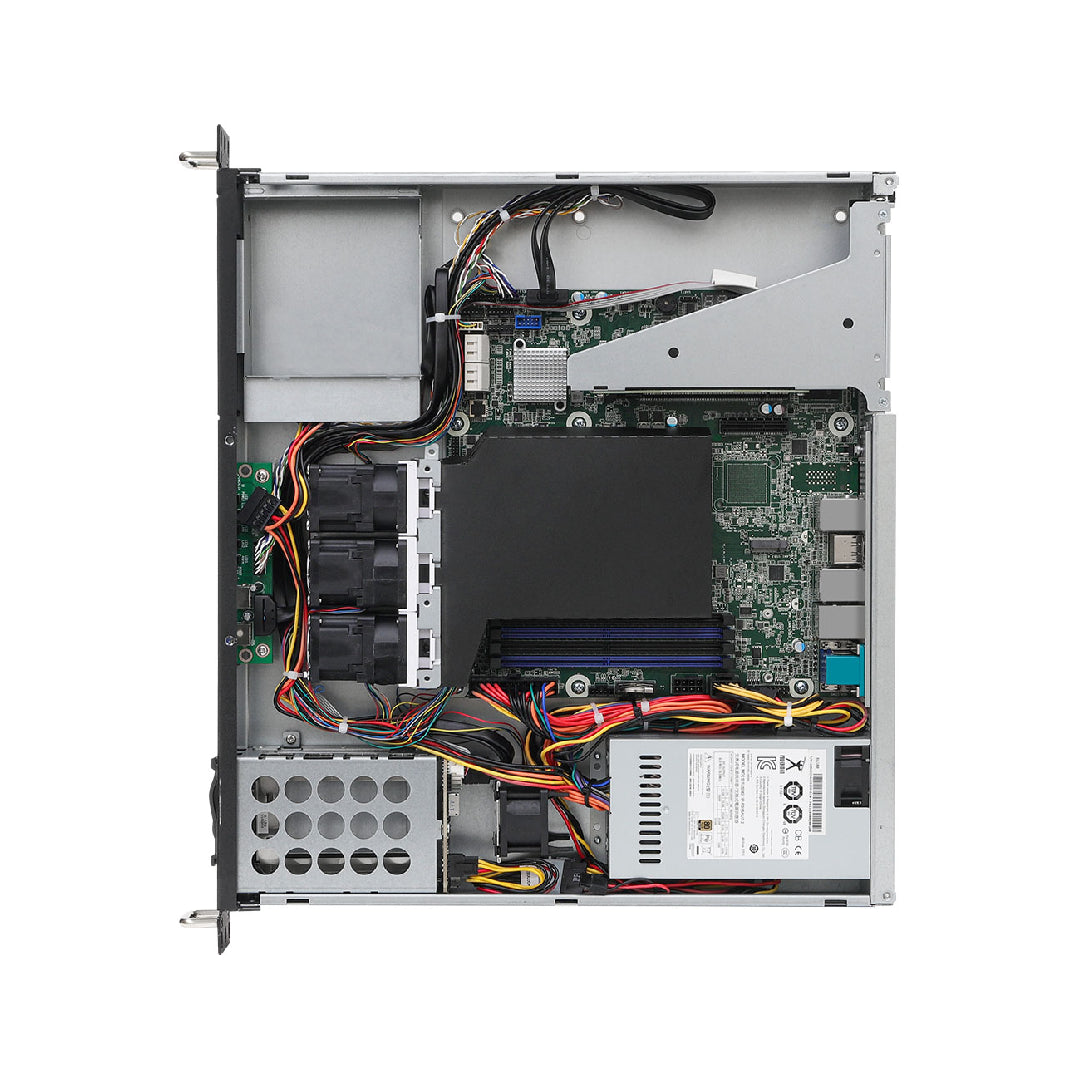 ASRock Rack 1U Rackmount Compact Server Barebone AMD EPYC 4004, Ryzen 9000/8000/7000, 2 2.5"SATA, Dual 1G Lan - 1U2S-B650