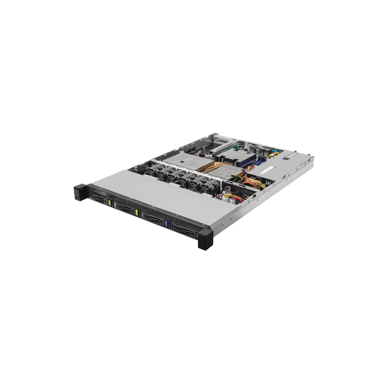 ASRock Rack Barebone 1U 1x Socket AM5/LGA-1718 4x DDR5 4x 3.5