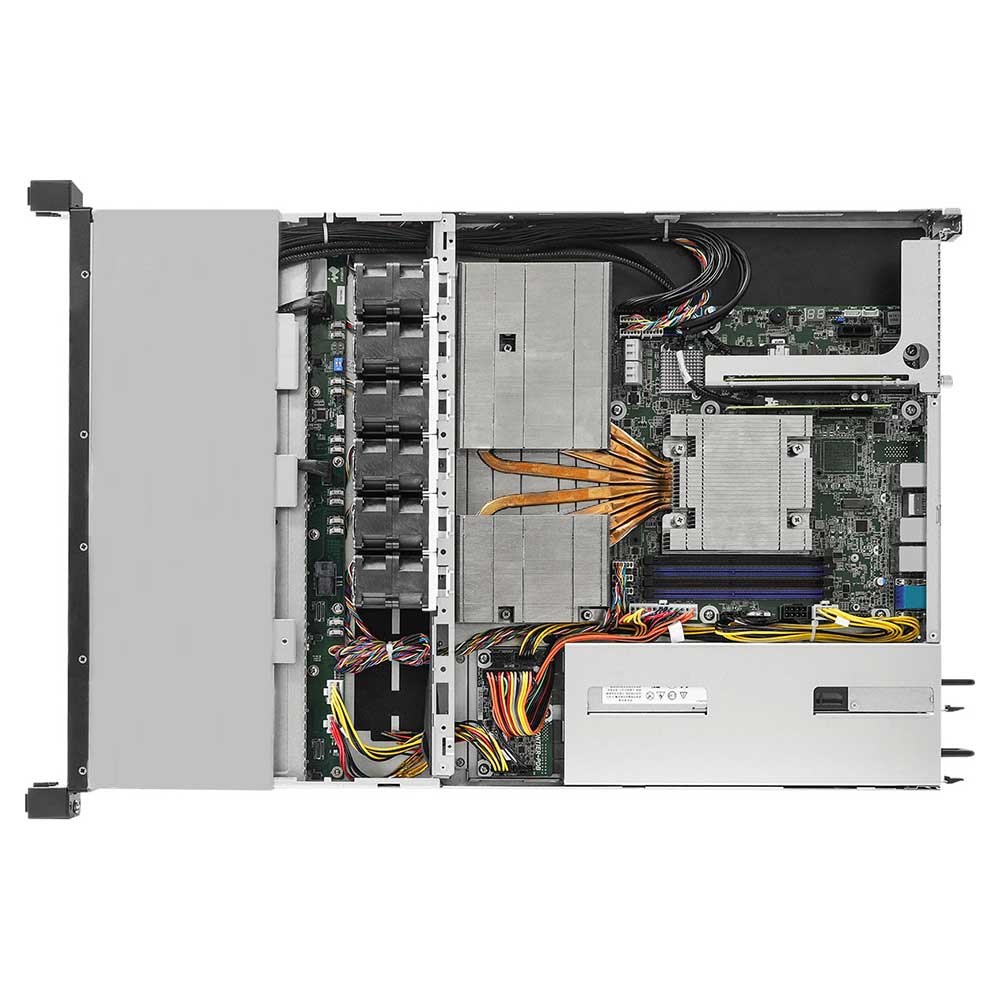 ASRock Rack 1U Barebone Server AMD EPYC 4005/4004 &amp; Ryzen 9000/8000/7000, 4 Hot-Swap Bays (2 Hybrid NVMe/SATA), Dual 1G LAN, IPMI, 1+1 650W PSU - 1U4L2E-B650 RPSU