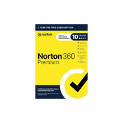Norton 360 Premium 10 Devices Antivirus with VPN & Cloud Backup – Key Card