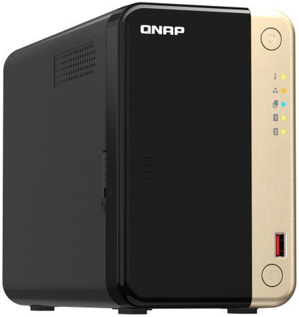 QNAP 2 Bay High-Performance Desktop NAS with Intel Celeron Quad