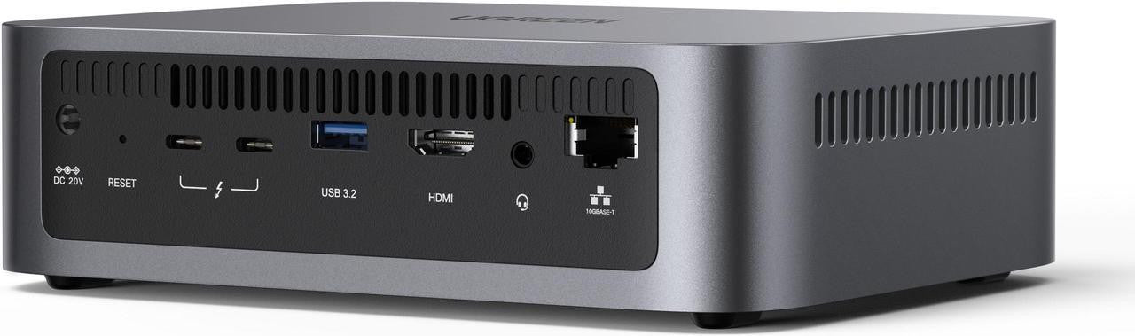 UGREEN NASync All-Flash Thunderbolt 4 NAS Intel 10-Core 10GbE Port, Wi-Fi 6, 8K HDMI (Diskless) DXP480T Plus