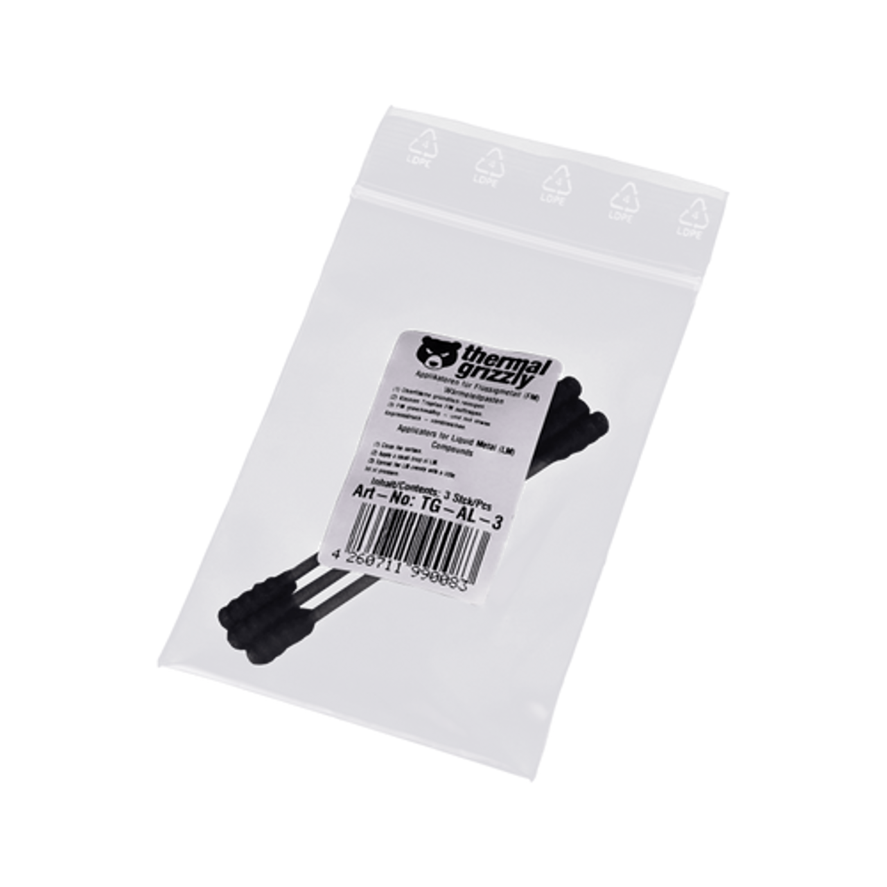 Thermal Grizzly Triple applicators Liquid Metal TG-AL-3