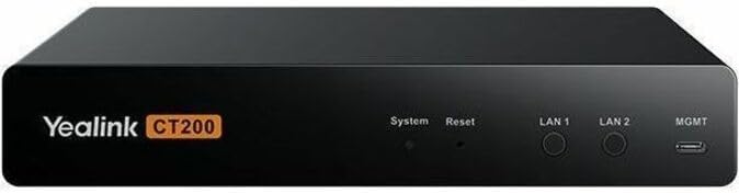 Yealink CT200 Room Device Navigator | AVoIP Signal Routing | Dual Network Ports | Open API | Local & Cloud Management | 1303168