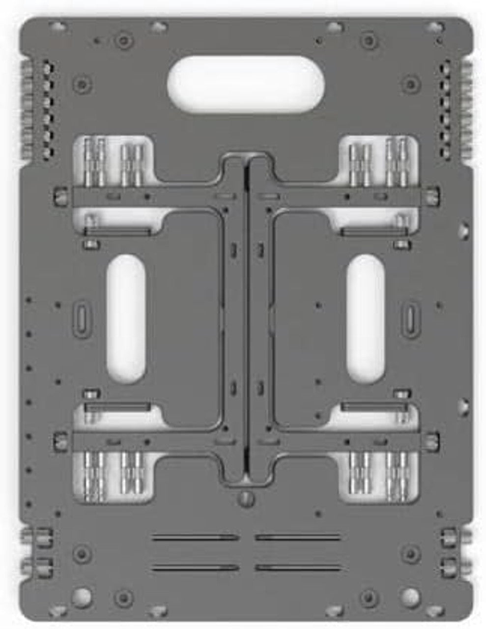 Streacom Open Benchtable Full ATX or SFX/SFX-L PSU, up to 320mm in length - Titanium ST-BC1V2T