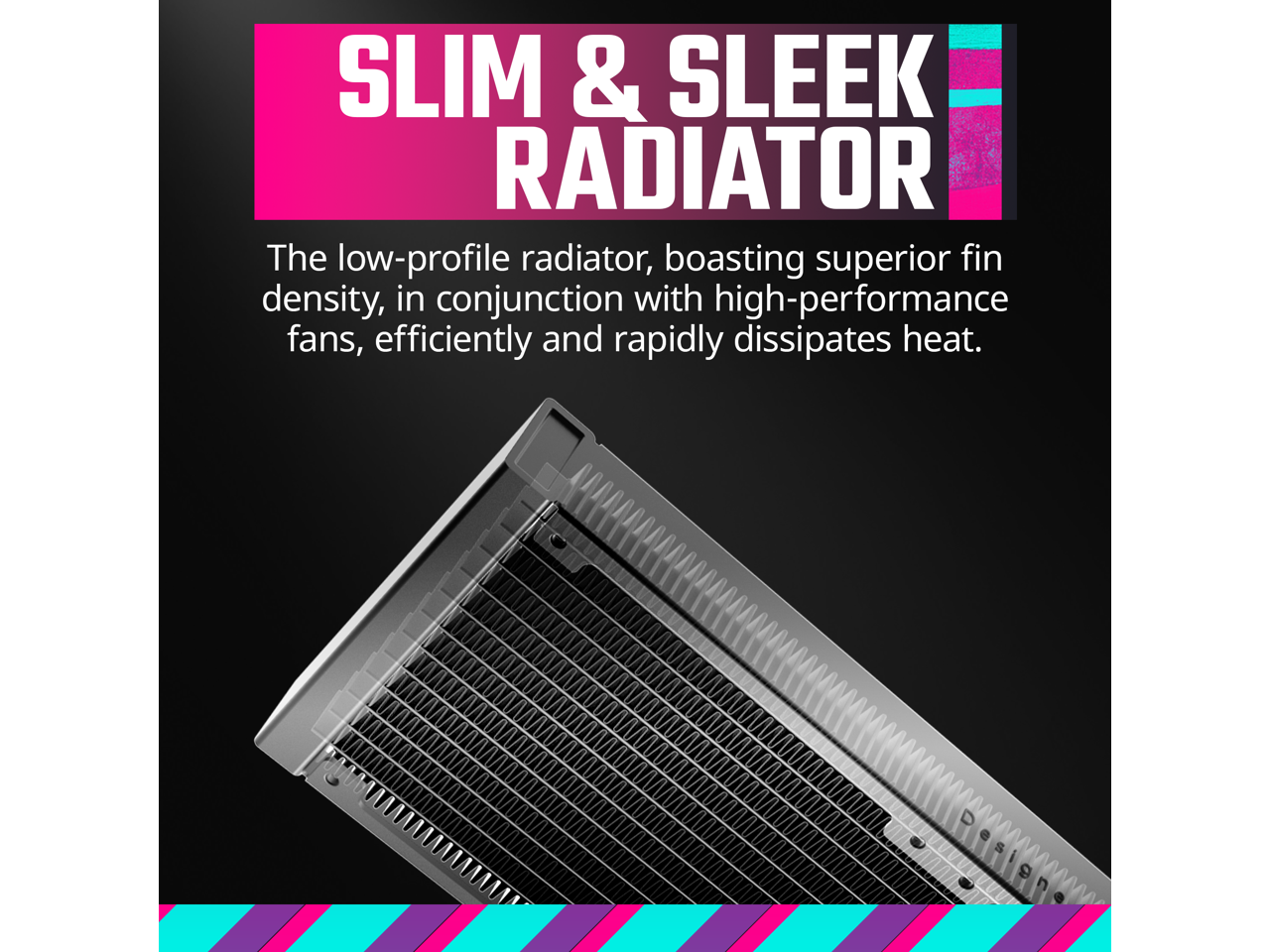 Cooler Master MasterLiquid 360 ATMOS ARGB 120mm 4-Pin PWM 2500RPM AIO Liquid Cooler - Black (MLX-D36M-A25PZ-R1)