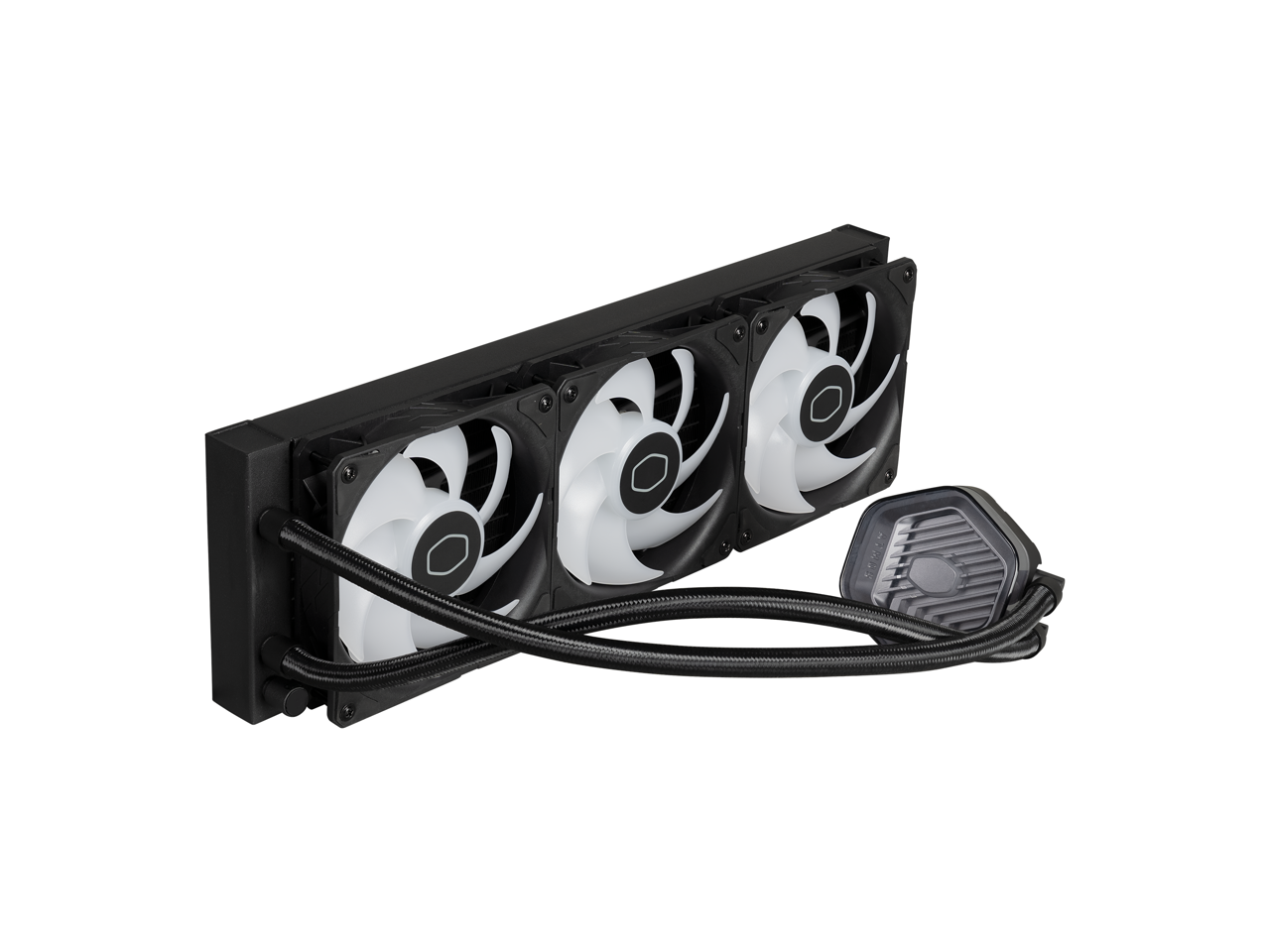 Cooler Master MasterLiquid 360 ATMOS ARGB 120mm 4-Pin PWM 2500RPM AIO Liquid Cooler - Black (MLX-D36M-A25PZ-R1)