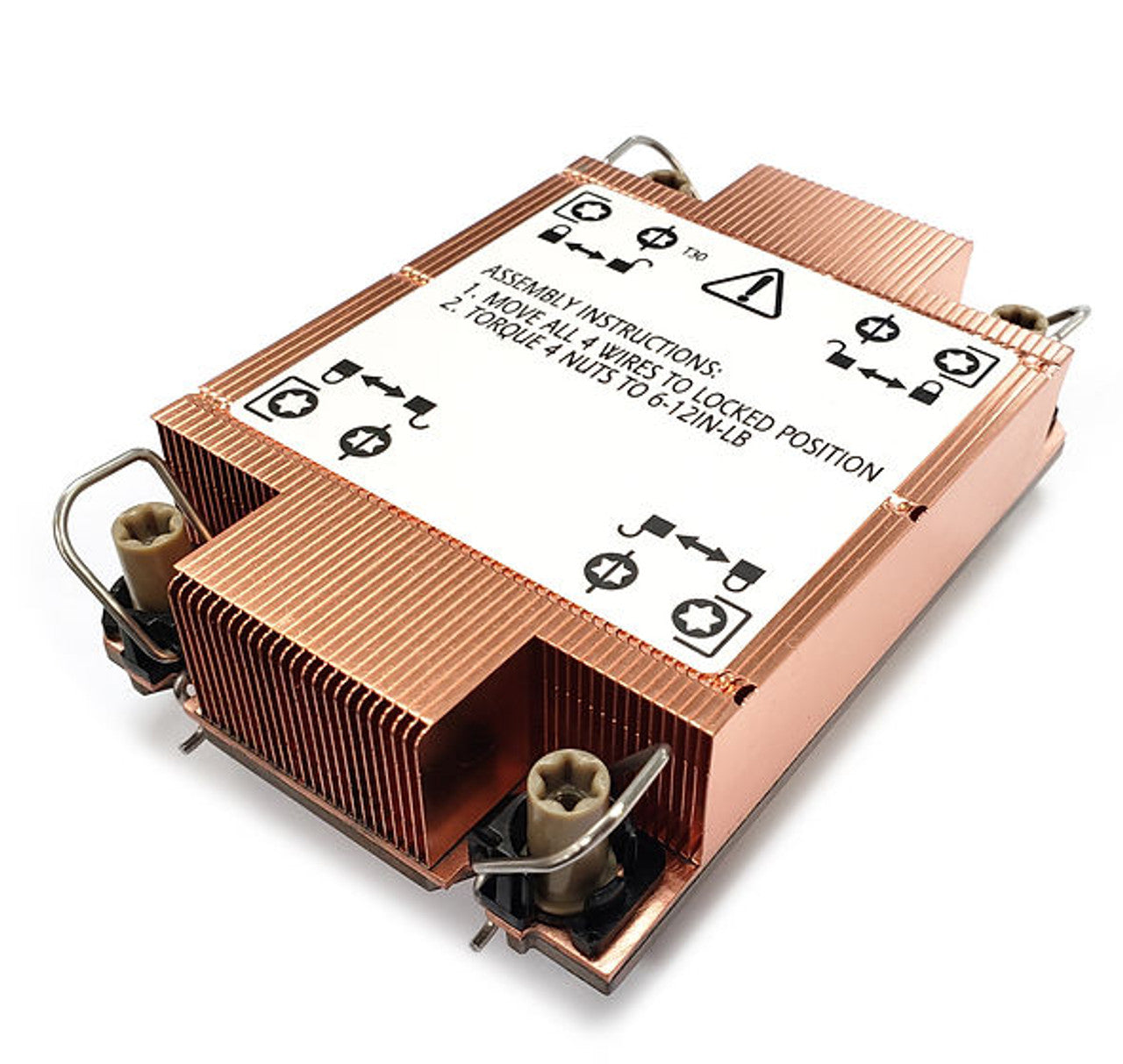 Dynatron N10 1U Heatsink FCLGA4189-4 5 Copper 1100 Brown Box Passive Cooler