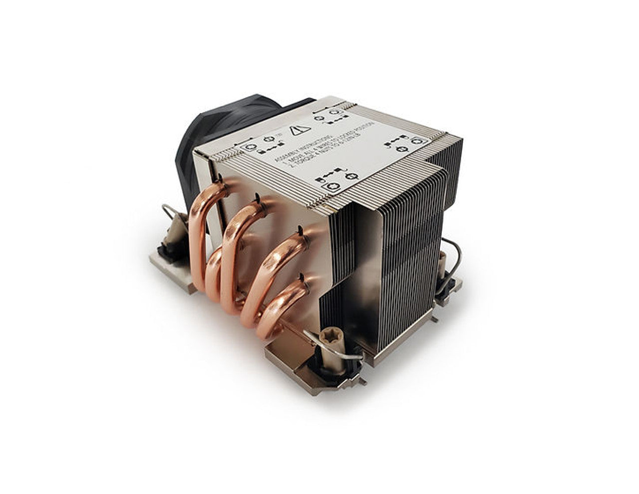 Dynatron S5R1 Intel Sapphire Rapids Aluminum Fin Stack, Heatpipes, Heatsink, PWM side Blow Fan, 350 TDP | LGA 4677