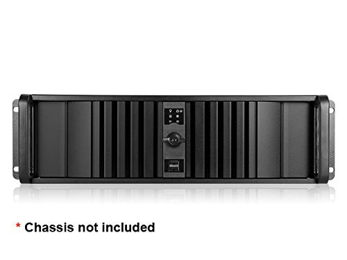 iStarUSA DD-300-SEA-SILVER 3U Compact Stylish Rack Mount Chassis With Sea Bezel