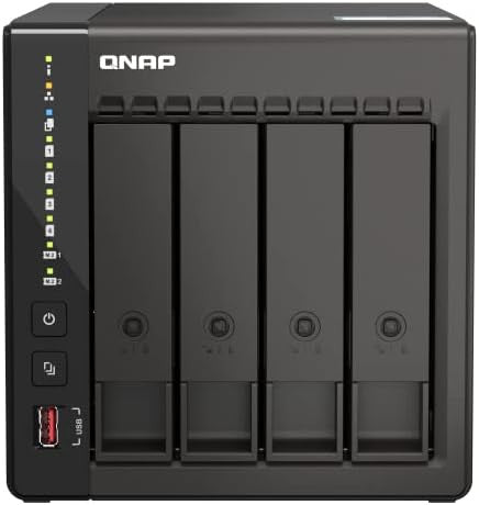 Features dual 2.5GbE ports for high-speed network connectivity and faster data transfers.