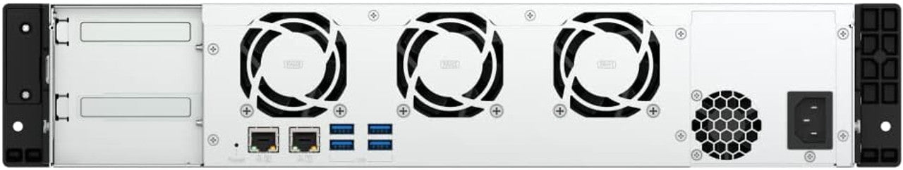 QNAP 2U 8-Bay short depth rackmount NAS/iSCSI IP-SAN, Intel Atom C5125 8C 2.8GHz, 8GB RAM, Single 250W PSU TS-855EU-8G-US