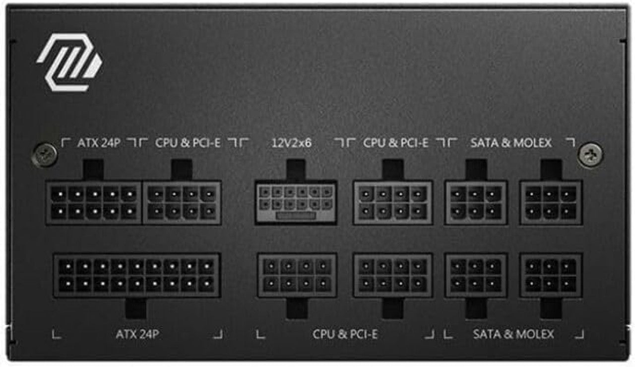 MSI 850W 80 PLUS Gold Modular Power Supply MAG A850GL PCIE5 II
