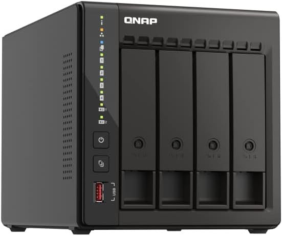 Runs on QNAP’s intuitive QTS operating system with advanced apps for data protection, cloud sync, and virtualization.