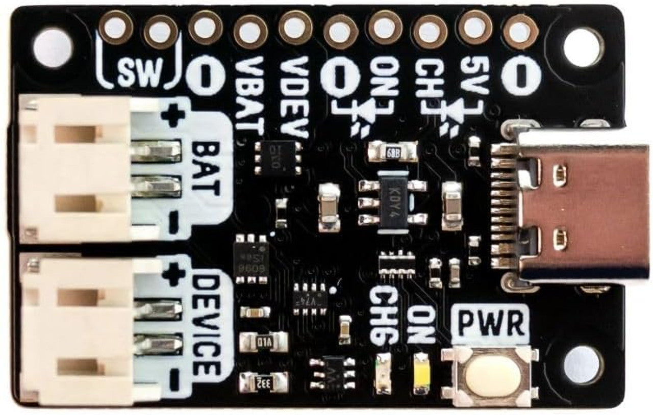 Pimoroni LiPo Amigo (LiPo/LiIon Battery Charger) - LiPo Amigo Pro, convenient USB-C PIM612