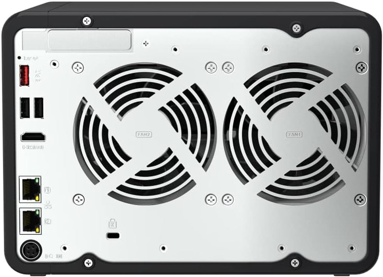 QNAP 6-Bay High-Performance Desktop NAS. Intel Celeron N5105/N5095 4C/4T, 8GB DDR4 RAM On-Board, 2 x 2.5GbE TS-664-8G-US