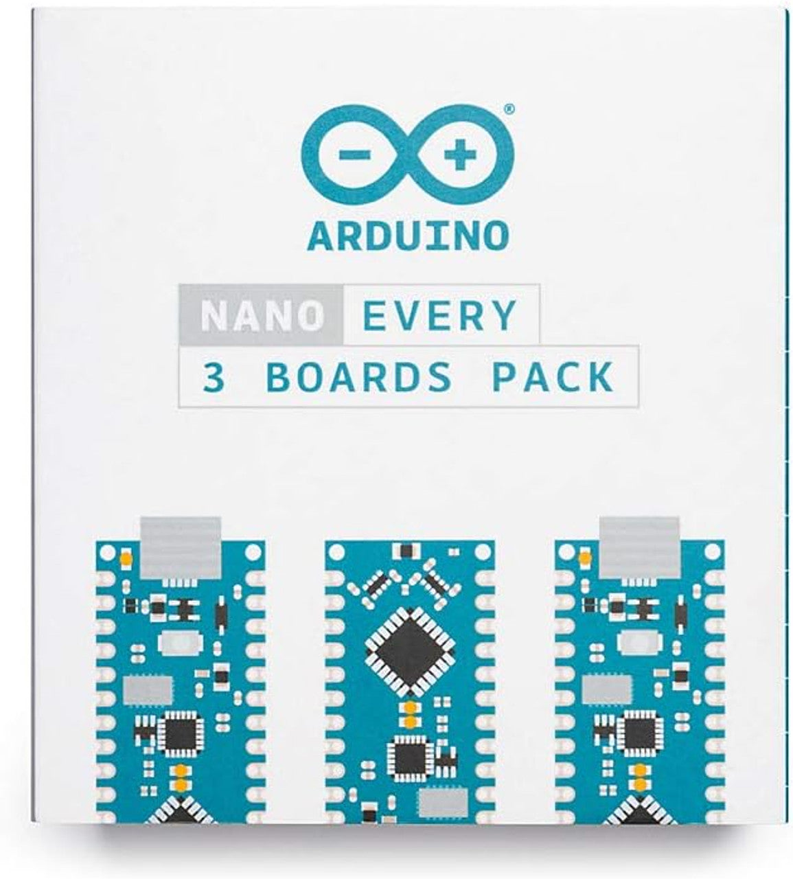 Arduino Nano Every (3 Boards Pack) - Microcontroller Board ABX00028- 3P