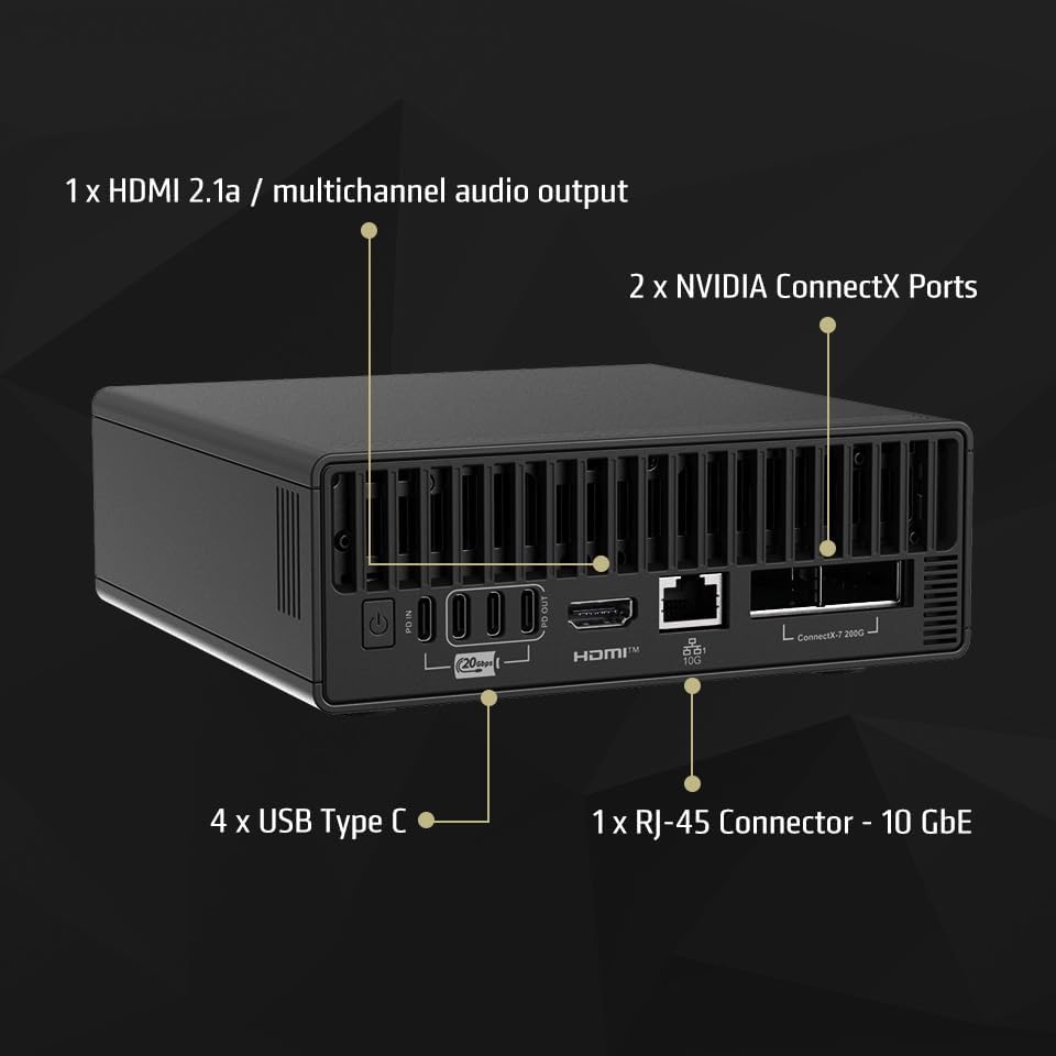 MSI EdgeXpert 13S AI Supercomputer | ARM 20-Core | 128GB | NVIDIA Blackwell - EDGEXPERT13S