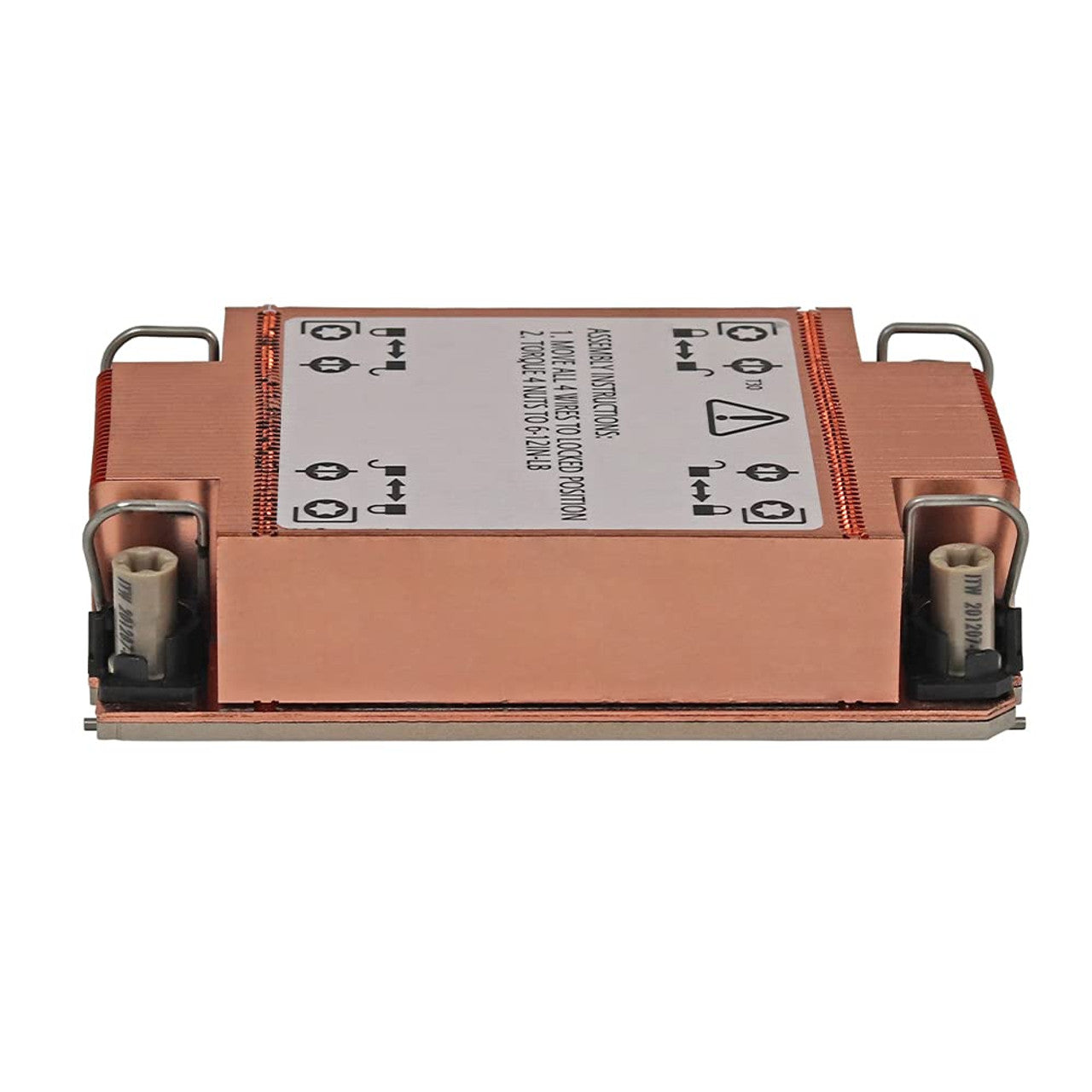 Dynatron S4 Intel Socket FCLGA 4677 Sapphire Rapids Passive Cooler For 1U Server, 205W TDP