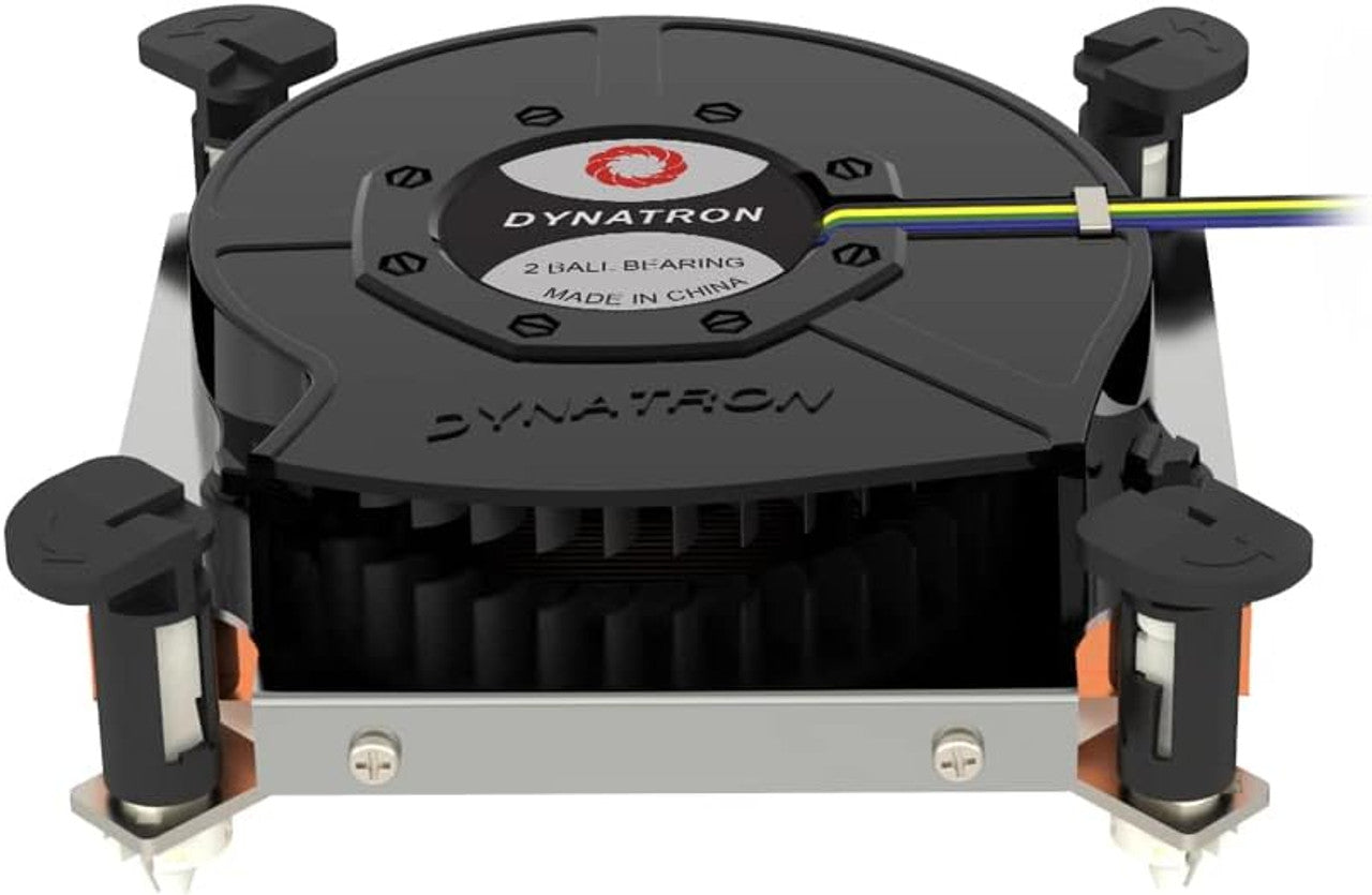 Dynatron Q8 1U Copper HeatSink with Skiving Fins | LGA 1700 Socket